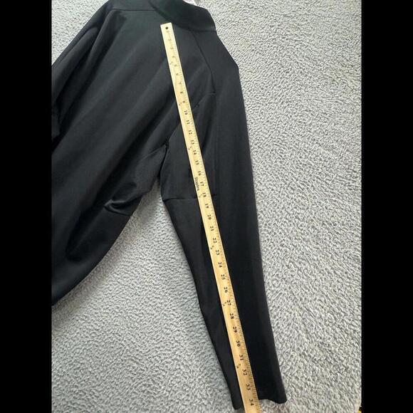 SF 49ers Jersey Jacket Mens XL Black 3/4  Zip Embroidered Baseball - Picture 12 of 12